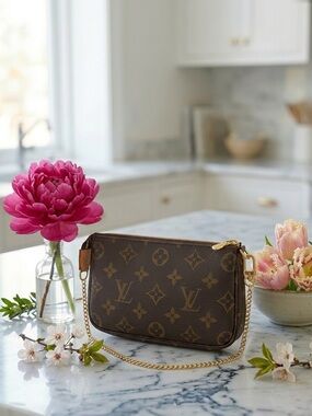 Louis Vuitton Monogram Mini Pochette Accessoires